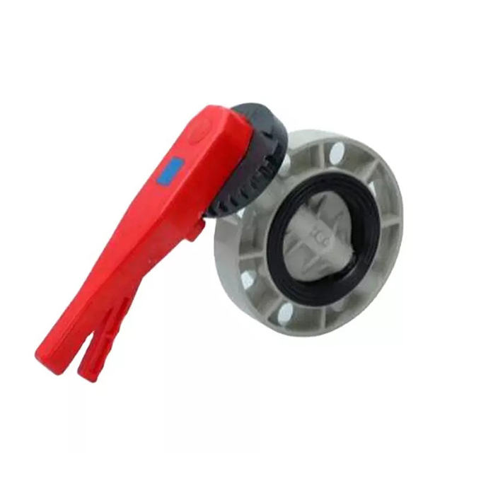 Transmisión manual al por mayor 0 de Seat de válvula de disco de los PP de la fábrica bidireccional de la válvula de la mariposa de la válvula de mariposa de los PP