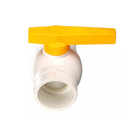 Válvula hidrofóbica del Pvc de 1 pulgada de la vávula de bola del PVC de la pulgada del 1/2 a de 2 pulgadas