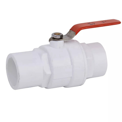 3&quot; 4&quot; vávula de bola de dos piezas del PVC UPVC con la maneta palanca de los SS
