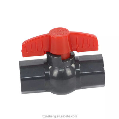 2&quot; 3&quot; válvula octagonal del tubo de agua del PVC del gris de la vávula de bola de UPVC