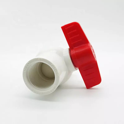 Válvulas y colocaciones cónicas del tubo del PVC de la válvula del agua plástica para la sustancia química