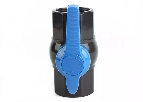 Vávula de bola plástica octagonal de UPVC vávula de bola del Pvc de 3/4&quot; de 50m m