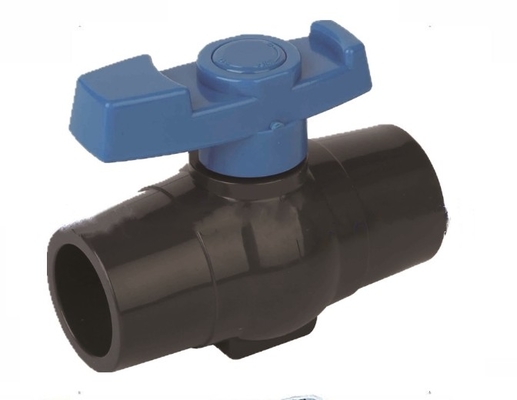 Vávula de bola azul del acuerdo del Pvc de la válvula cónica del PVC de la prevención de la contaminación