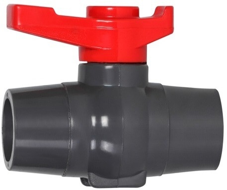 Vávula de bola azul del acuerdo del Pvc de la válvula cónica del PVC de la prevención de la contaminación