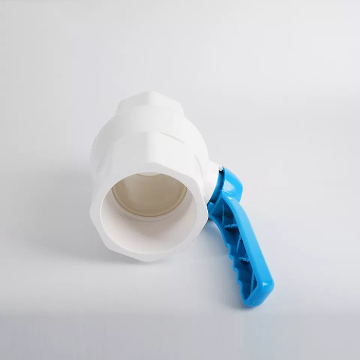 Manera americana de la vávula de bola del acuerdo del PVC de la vávula de bola del estándar 1 UPVC una