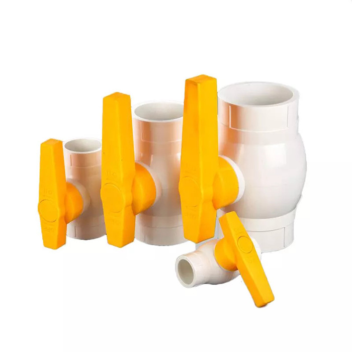 Válvula hidrofóbica del Pvc de 1 pulgada de la vávula de bola del PVC de la pulgada del 1/2 a de 2 pulgadas