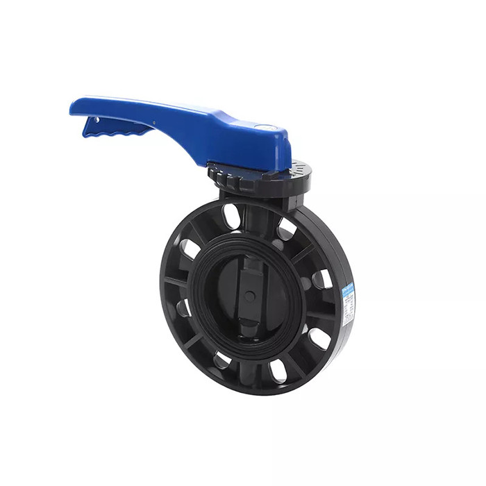 2 pulgadas neumática resistencia química de la válvula de mariposa del PVC de 8 pulgadas