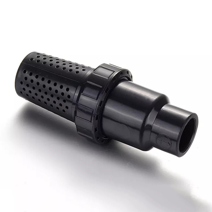 PVC plástico manual de la válvula de pie 1 pulgada 2 pulgadas 3 pulgadas para el jardín