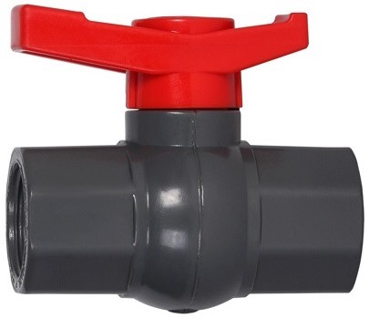 Estándar nacional de la vávula de bola del tubo de agua del PVC de la vávula de bola de DN15-DN100 1 UPVC