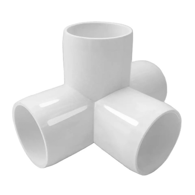 acoplamiento 50m m de tres vías del tubo del conector UPVC del Pvc de 40m m