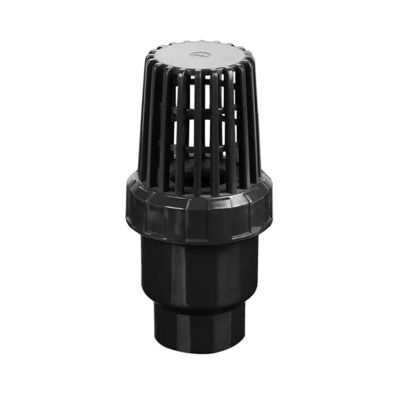 Válvula de pie plástica inferior de la bola del PVC de 2 pulgadas en bomba centrífuga