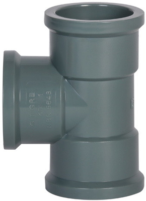 Tubos y colocaciones del Pvc de los conectores PN25 del tubo del PVC del OEM DBR